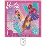 EKO Papírové ubrousky Barbie 33x33cm 20ks – Zboží Mobilmania