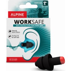 Alpine WorkSafe Chrániče sluchu SNR 23 dB 1 pár