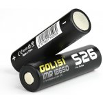 Golisi baterie S26 IMR 18650 / 35A 2600mAh 2ks + pouzdro – Zboží Mobilmania
