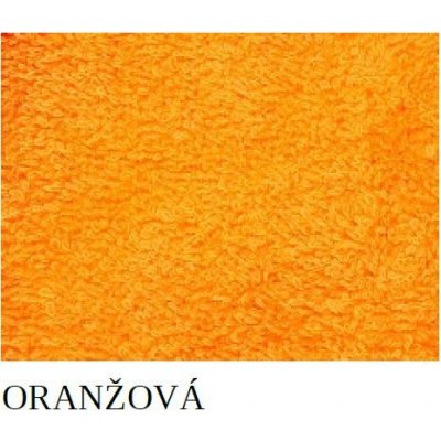 Textil 4 Hotels Levný jednobarevný ručník DV0001 50×100 cm oranžová – Zbozi.Blesk.cz