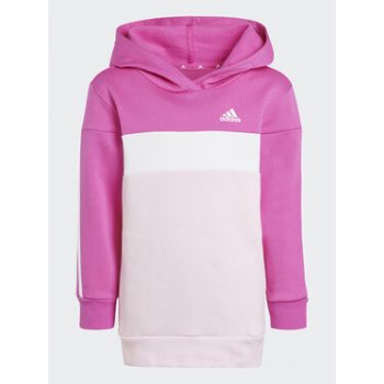 adidas souprava mikina a legíny Tiberio 3-Stripes Colorblock Fleece IA3117 růžová