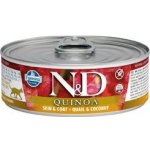 N&D CAT QUINOA Adult Quail & Coconut 2 x 80 g – Zboží Mobilmania