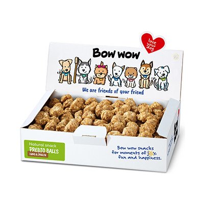 BOW WOW XS Naturální kulička s plícemi BW359 900 g – Zboží Mobilmania