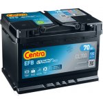 Centra Start Stop EFB 12V 70Ah 720A CL700 – Sleviste.cz