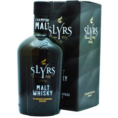 Slyrs Champions Malt FC Bayern München Edition 40% 0,7 l (karton) – Hledejceny.cz