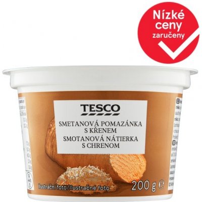 Tesco Smetanová Pomazánka s křenem 200 g – Zboží Dáma