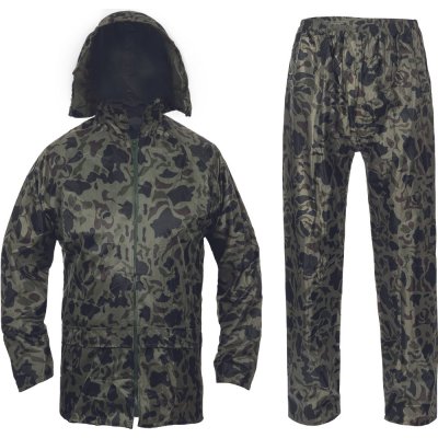 Cerva Carina Nepromokavý oblek camouflage zelený L – Zboží Dáma