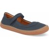 Dětské baleríny a espadrilky Froddo Barefoot baleríny BF Mary J Dark blue modré