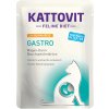 Kattovit Feline Gastro Pouch kuřecí a rýže 12 x 85 g