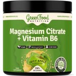 GreenFood Nutrition Magnesium Citrate + Vitamin B6 150 g Zelené jablko – Hledejceny.cz