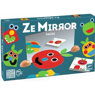 Djeco Kreativní sada Zrcadlová imaginace Ze Mirror Obličeje – Hledejceny.cz