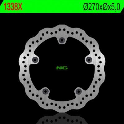 NG přední brzdový kotouč HONDA NC 700/750 S/X/DCT/ABS 12-24, INTEGRA 700/750 S/DCT/ABS 12-24 (320X5) (5X10mm) WAVE | Zboží Auto