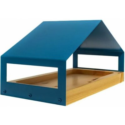 JKMC Střecha Krmítko pro ptáky mat modré – Zbozi.Blesk.cz