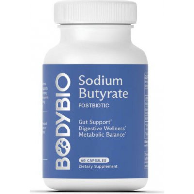Bodybio Sodium Butyrate 60 kapslí – Hledejceny.cz