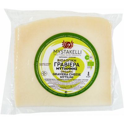 Mystakelli BIO Sýr Graviera z Lesbosu 250 g – Hledejceny.cz