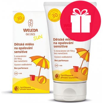 Weleda Sensitive dětské mléko na opalování SPF30 150 ml