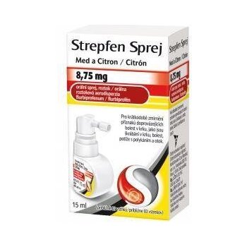 STREPFEN SPREJ ORM 8,75MG ORM SPR SOL 1X15ML