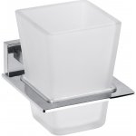 Bemeta Plaza držák včetně sklenice 125 x 100 x 85 mm 118110052 – Zboží Mobilmania