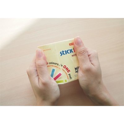 Stick´n Samolepicí bloček, zelená, 76x76 mm, 100 listů, STICK N 21552 ,balení 100 ks – Hledejceny.cz