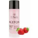 X Nails odstraňovač gel laku ACETON JAHODA 100 ml – Zboží Mobilmania