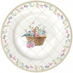Velikonoční dezertní talíř Spring Bloom 19cm, Easy Life – Zboží Dáma