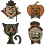 Sizzix Thinlits 10 ks Haloween strašidla – Hledejceny.cz