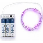 DecoLED LED světelný řetěz na baterie růžový 20 diod 2,3 m – Hledejceny.cz