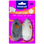 Vitakraft myš se zvukem 2 ks – Zbozi.Blesk.cz