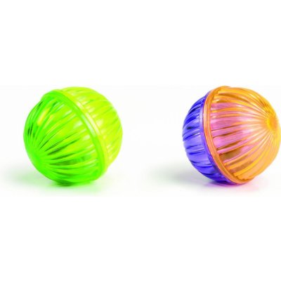 Beeztees Hračka pro kočky míček s korálky 4cm – Zboží Dáma
