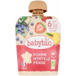 Babybio kapsička Jablko borůvky jahody 90 g – Sleviste.cz