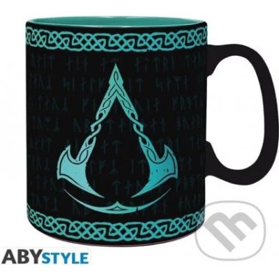 Assassin´s Creed keramický Hrnček 460 ml - Valhalla´s Runes - ABYstyle – Sleviste.cz