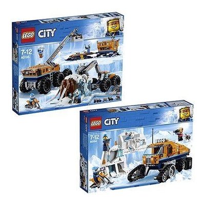 LEGO® set City 60195 Mobilní polární stanice + City 60194 Průzkumné polární  vozidlo od 2 938 Kč - Heureka.cz