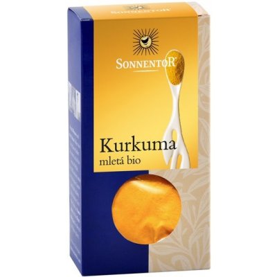 Sonnentor Kurkuma mletá bio Curcuma longa mletá krabička 40 g