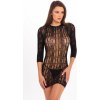 Dámské erotické šaty René Rofé Reckless Mini Dress - Black