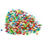 Konfety papírové barevný mix 100 g [1 bal.] – Zboží Mobilmania