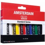 Sada akrylových barev Amsterdam Standard Series 6 x 20 ml