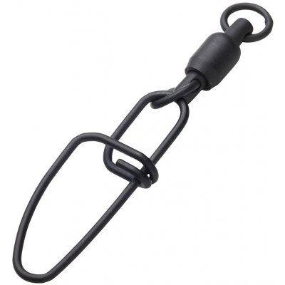 Madcat Karabinka S Obratlíkem Stainless BB Swivels W Crossl Snap Black veľ.2 75kg 3ks – Zboží Dáma