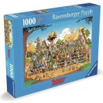 Ravensburger Asterix a Obelix Rodinná fotka 1000 dílků – Sleviste.cz