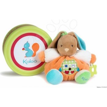 KALOO 963253 plyšový zajíček s chrastítkem Colors-Chubby Rabbit Owl