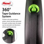 Flexi Vodítko Black Design pásek – Zboží Mobilmania