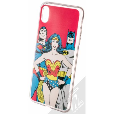 Pouzdro DC Comics Justice League 003 Apple iPhone XS Max červené – Zboží Mobilmania