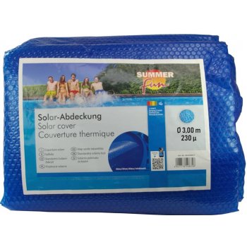Summer Fun solární plachta na bazén 300 cm Modrá