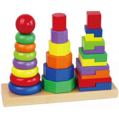 Viga Multicolor barevné pyramidy – Zboží Mobilmania