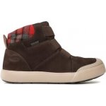 Keen Elle Winter Mid WP Women dámské zimní boty coffee bean/red plaid – Hledejceny.cz