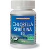 Doplněk stravy na detoxikaci Blue Step Chlorella plus Spirulina Bio 100 g 400 tablet