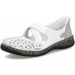 Rieker dámské baleríny 46352-80 bílá – Zboží Dáma