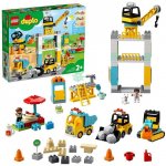 LEGO® DUPLO® 10933 Stavba s věžovým jeřábem – Hledejceny.cz