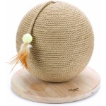 Designed by Lotte Kočičí škrabadlo koule Balty 30 x 30 x 27 cm – Zboží Dáma