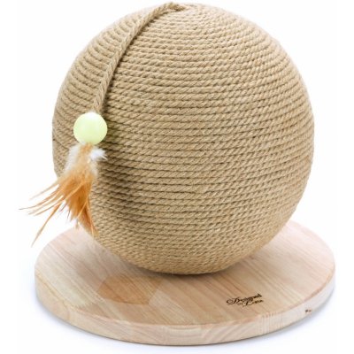 Designed by Lotte Kočičí škrabadlo koule Balty 30 x 30 x 27 cm – Zboží Dáma