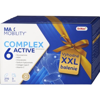 Dr. Max Mobility Complex 6 Active XXL 270 tablet – Zboží Mobilmania